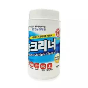 동성 만능 클리너 물티슈 찌든때 제거 세정 롤클리너 70매