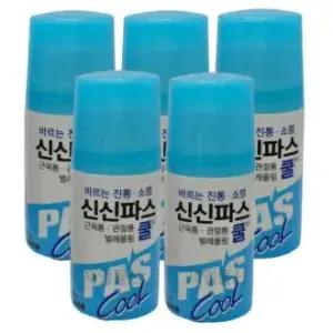 신신 바르는 쿨파스 5개 진통 소염 벌레물림 케어