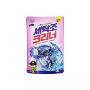 세탁조크리너 일반세탁기 드럼세탁기 세탁기세제 450g