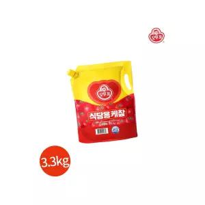 오뚜기 대용량 식당용 토마토 케찹 3.3kg 업소용