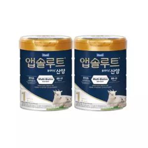 앱솔루트 산양 분유 1단계 750g, 2개