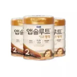앱솔루트 명작 분유 3단계 800g, 3개