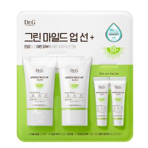 DrG 그린 마일드업 선크림 50mlx2 +10mlx2 닥터지 산뜻한 선케어 피부 진정