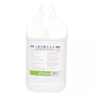 그린제약 과산화수소수 4L 의약외품 상처소독