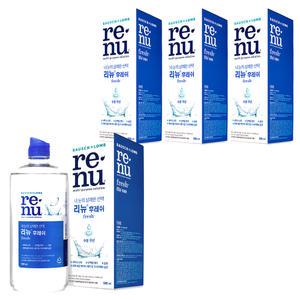 바슈롬 리뉴 후레쉬용액 500ml x 4 소프트 렌즈 관리 세척 단백질 제거 보존 습윤