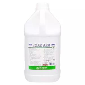 그린제약 4L 소독용에탄올 83% 알콜 기구소독제