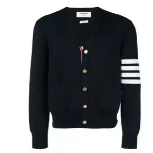 톰브라운 26FW 4바 스트라이프 밀라노 스티치 가디건 네이비 MKC171A 00219 415
