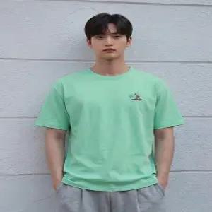 [행텐][행텐] 공용 데일리 와펜 반팔 티셔츠_342(10520-031-401-31)