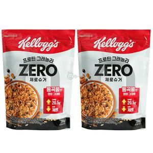 켈로그 프로틴 그래놀라 제로슈거 통곡물 시리얼 350g 2팩