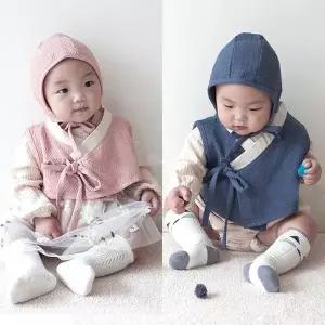 [키즈켈리]어반 한복 세트 / 아기옷 신생아옷 바디슈트 바디수트