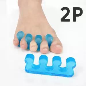 원마켓^*3_발가락 고정 실리콘 보호대 분리기 2p운동 벌리게 벌리개 스트레칭 가락링 엄지 엄지패드onemm*^