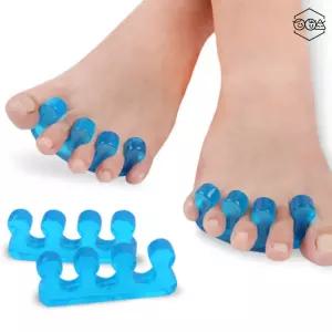 발가락분리기 업소용 실리콘 패디큐어 유연한 고정력 풋케어 2P