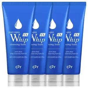 아쿠아 휩 폼클렌징 120ml 4개 대용량 약알칼리 클렌징폼