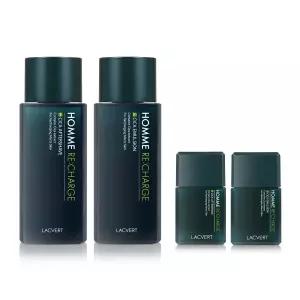 라끄베르 옴므 리차지 시카 2종세트 (애프터쉐이브185ml+에멀전180m+미니어처 2종 증정)