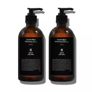 홀츠포맨 남성 남자 미백 스킨 토너 300ml 미백 화이트닝 로션 300ml 2종 세트 기능성 화장품