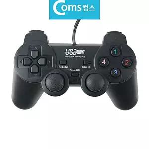 게임스틱 컨트롤러 USB 게임패드 유선 조이스틱 PC