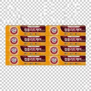 유한양행 암앤해머 컴플리트케어 치약 178g 8개
