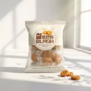 동화 쌀로만든 미니약과 옛날과자 간식 안주 120g x 20개