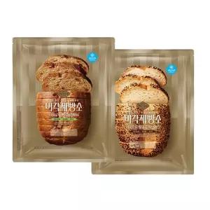 미각제빵소 사워도우 220g 3봉 (통곡물깜빠뉴/통밀참깨브레드)