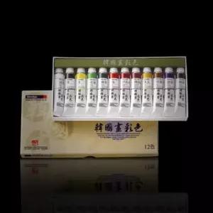 [룽스66]신한 전문가 한국화물감 Tube 20ml 12색세트
