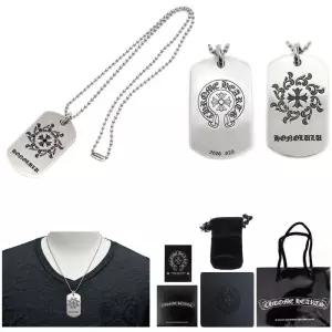 전시품 크롬하츠 목걸이 호놀롤루 독택 실버 펜던트 실버