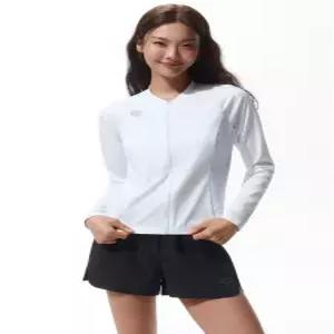 [모다아울렛][아레나]여성 비치세트 리나 집업 래쉬가드 세트 (A6BL1SR21WHT)(브라캡내장형)_DJ
