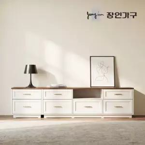 장인가구 엘브W 2400 높은 거실장