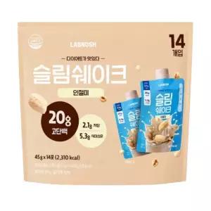 랩노쉬 슬림쉐이크 인절미 45g x 14개 코스트코