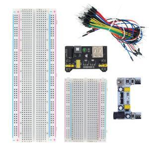 MB-102 브레드 보드 400 830 포인트 솔더리스 PCB 빵  arduino 실험실 용  라인 DIY 개발