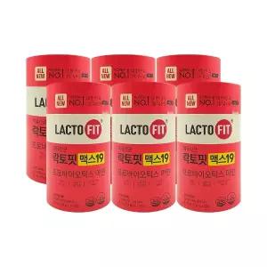 종근당건강 락토핏 맥스 19 2g x 60포 x 6개 /Hb