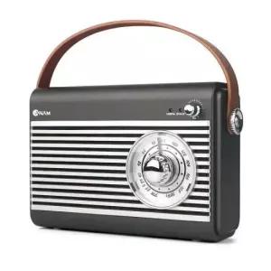스피커 블루투스라디오 AUX USB 포터블 FM 레트로