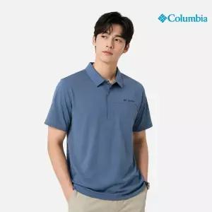 [하프클럽/컬럼비아]남성 소로나 폴로 반팔티셔츠_다크블루 (C72-YMD608)