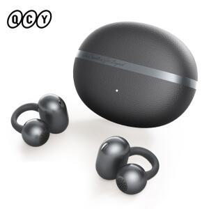 QCY Crossky C50 오픈 이어 무선 이어버드 블루투스 6.0 컴포트 클립온 4 마이크 AI 클리어 콜 베이스 부스