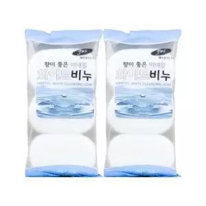 미용 향이 좋은 미네랄 화이트 비누 6개입 90g