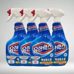 ( )양행 락스 욕실청소 세제 600ml 4개