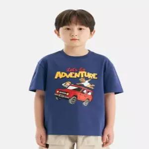 [아웃도어프로덕츠 키즈][아웃도어 프로덕츠 키즈] 어드벤처 그래픽 반팔 티셔츠 (로
