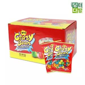 빅크레이지빈 20g(40개입) 과일맛젤리빈