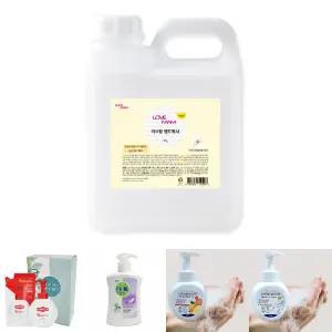 러브맘 핸드워시 레몬향 4L/액체/물비누/거품/손세정/세정제/폼솝/손클리너