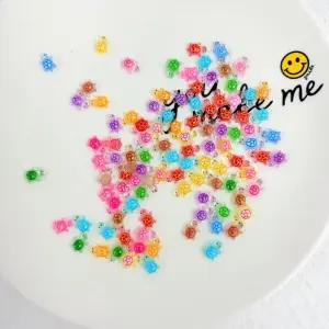 지퍼백 키링 DIY 행운의 초미니 거북이 파츠 100개입