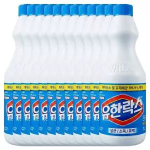 유한락스 레귤러 1L X 12개(1박스)