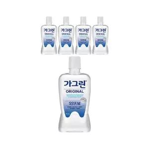 가그린 오리지널 750ml, 5개