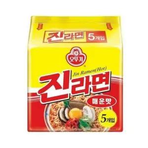 오뚜기 진라면매운맛면120g x40 봉지