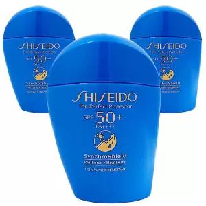 시세이도 퍼펙트 UV 프로텍터 파란자차 50ml SPF50+ 3개