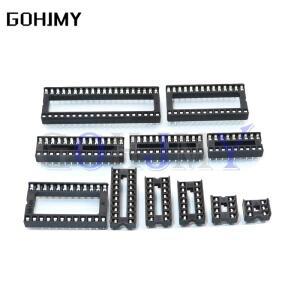 IC 소켓 커넥터 DIP 핀, 6 8 14 16 18 20 24 28 40 10 개