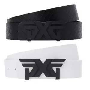 pxg 피엑스지 골프 벨트 BLACK WHITE