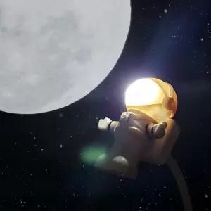 LED 우주인 독서등 북라이트 무드 조명등 USB연결