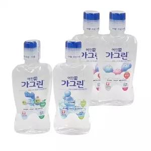 어린이가그린 아동가글 380mlx4개/사과/딸기/청포도맛