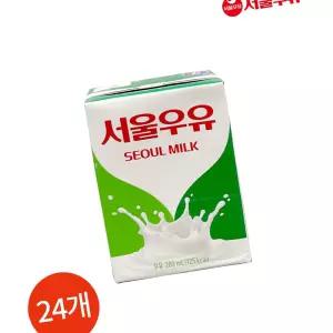 서울 멸균 흰우유 200ml 24개 홈베이킹
