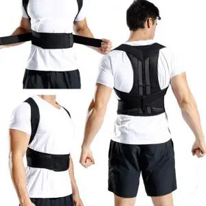 바른자세밴드 등 허리 목 척추 굽은어깨 SW33000 목자세 숄더 벨트 스트레칭 라운드 측만