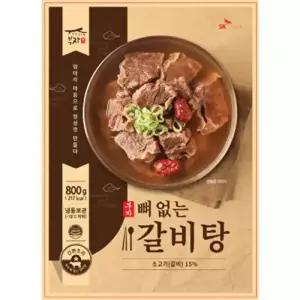 강부자 SK부자 뼈없는 갈비탕 800g*8팩